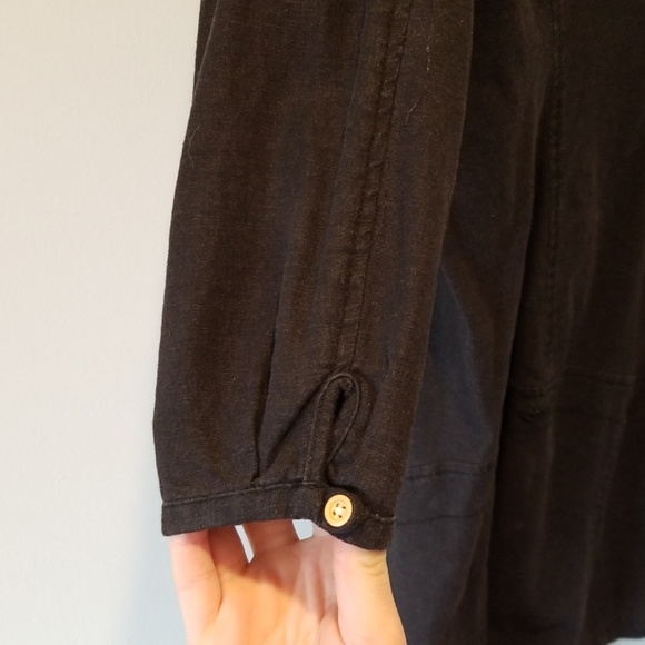 Hemp zip up cardigan/dress - Picture 5 of 9